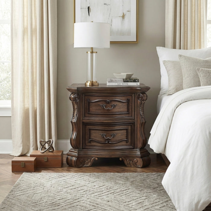 Gilmartin White Nightstand