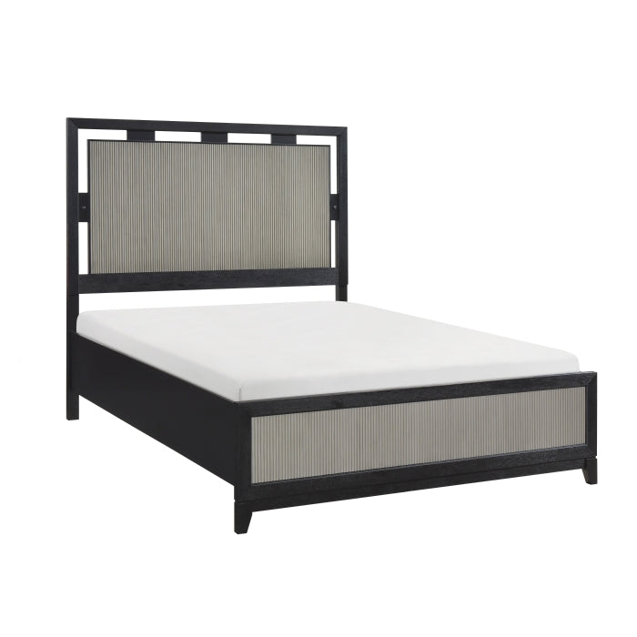 Garrison Black Eastern King Bed