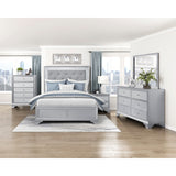 Anatole Silver Nightstand