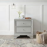 Anatole Silver Nightstand