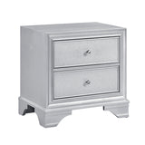 Anatole Silver Nightstand