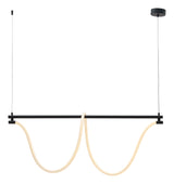 Adder Black Ceiling Lamp