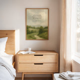 Morning Trust Psalm 143:8 Landscape Print