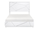 Orlo White Eastern King Bed