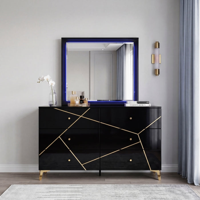Orlo Black Dresser