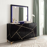 Orlo Black Dresser