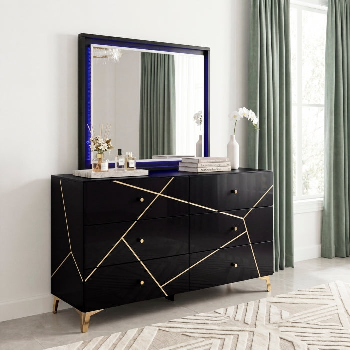 Orlo Black Dresser