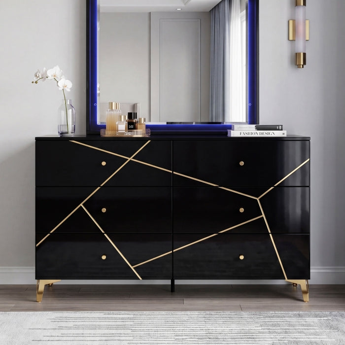 Orlo Black Dresser