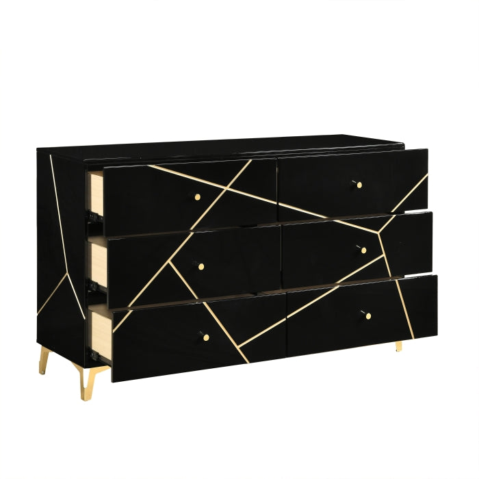 Orlo Black Dresser