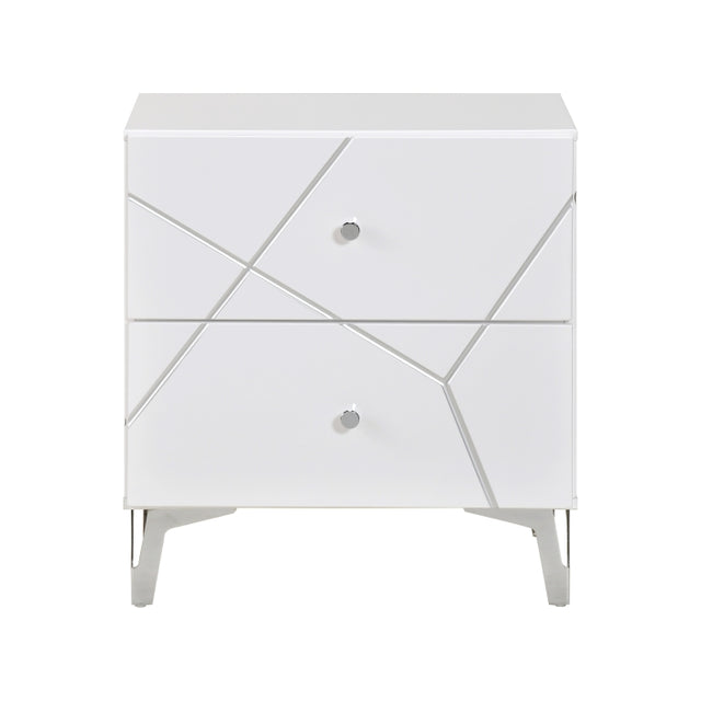 Orlo White Nightstand