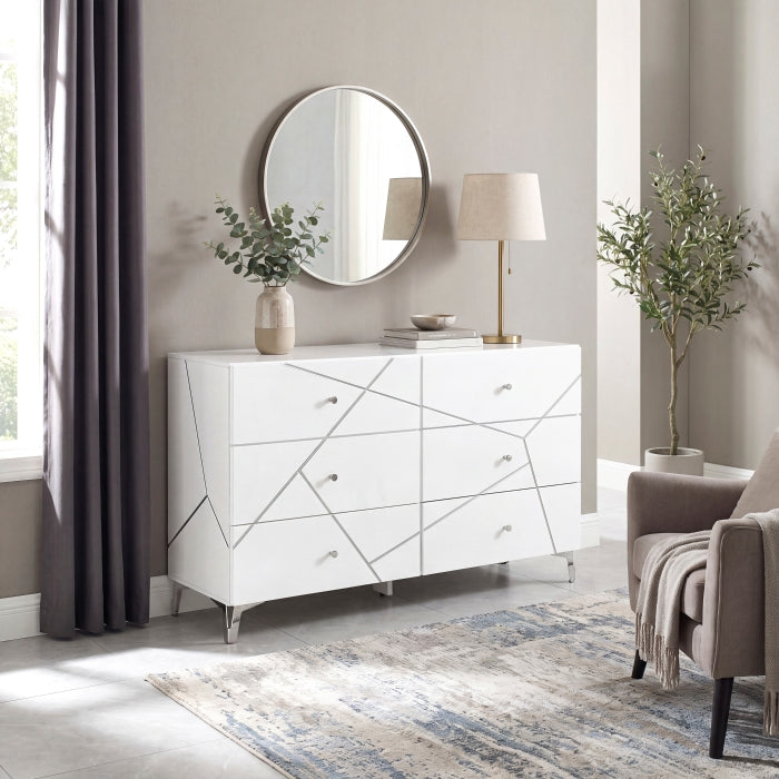 Orlo White Dresser