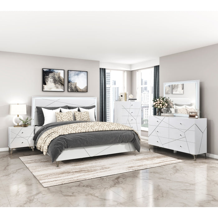 Orlo White Dresser