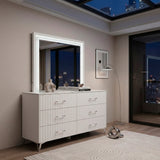 Ripple White Dresser