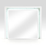 Ripple White Mirror