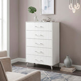 Ripple White Chest