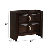 Lancaster Espresso Nightstand