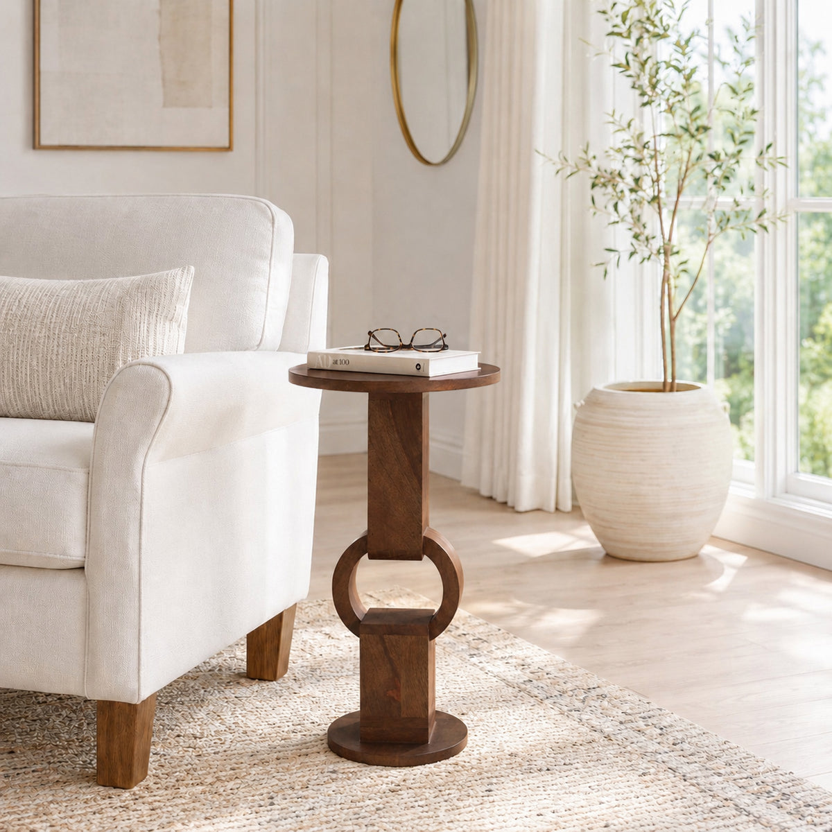 Jasperton Brown Accent Table