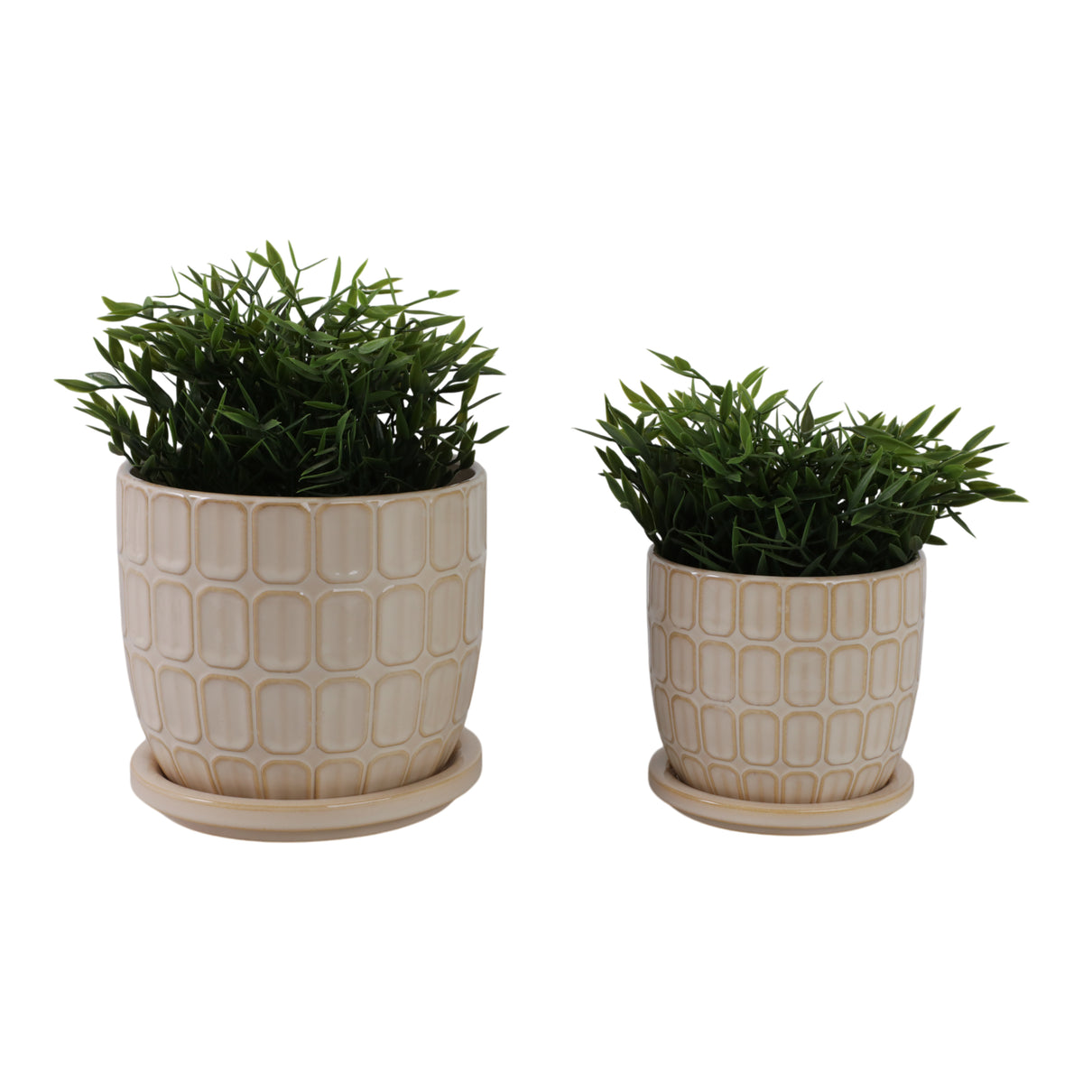 Leonaham Ivory Planters (Set of 2)