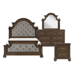 Buckingham Brown 4pc Bedroom Set