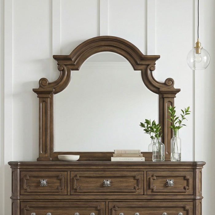 Buckingham Brown Mirror