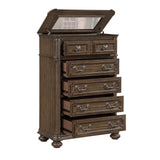 Buckingham Brown Lift Top Chest