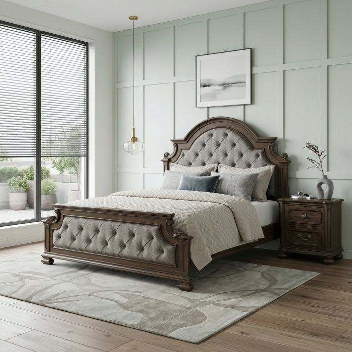 Buckingham Gray California King Bed