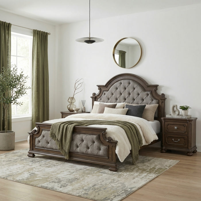 Buckingham Gray Eastern King Bed