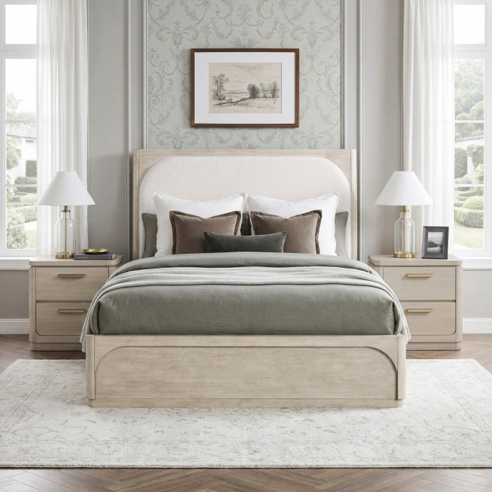Alita Beige Eastern King Bed