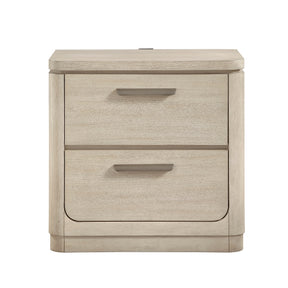 Alita Beige Nightstand