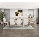 Alita Brown Dining Table