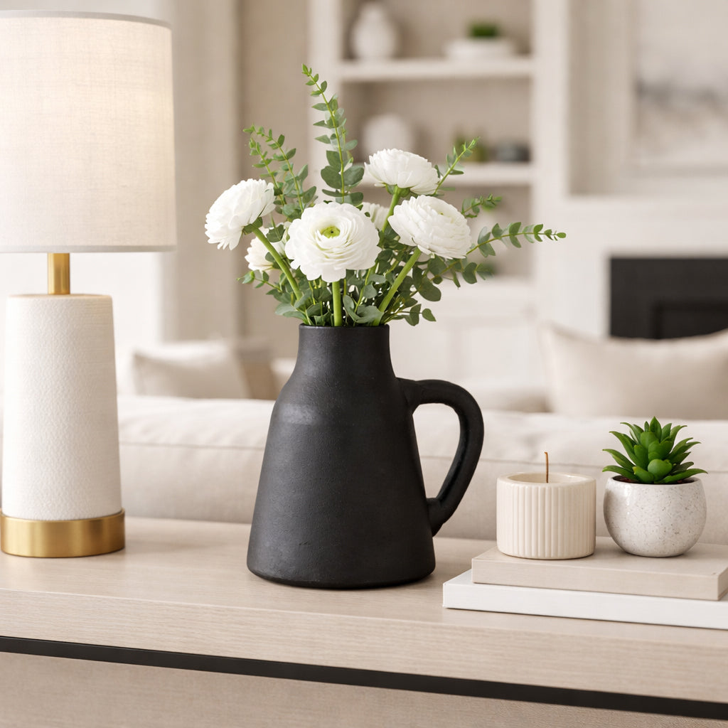Shermancliff Black Small Vase