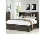 Louis Philippe IiI Dark Gray Eastern King Bed - Ornate Home