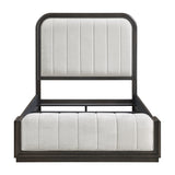Veluto Charcoal Queen Bed