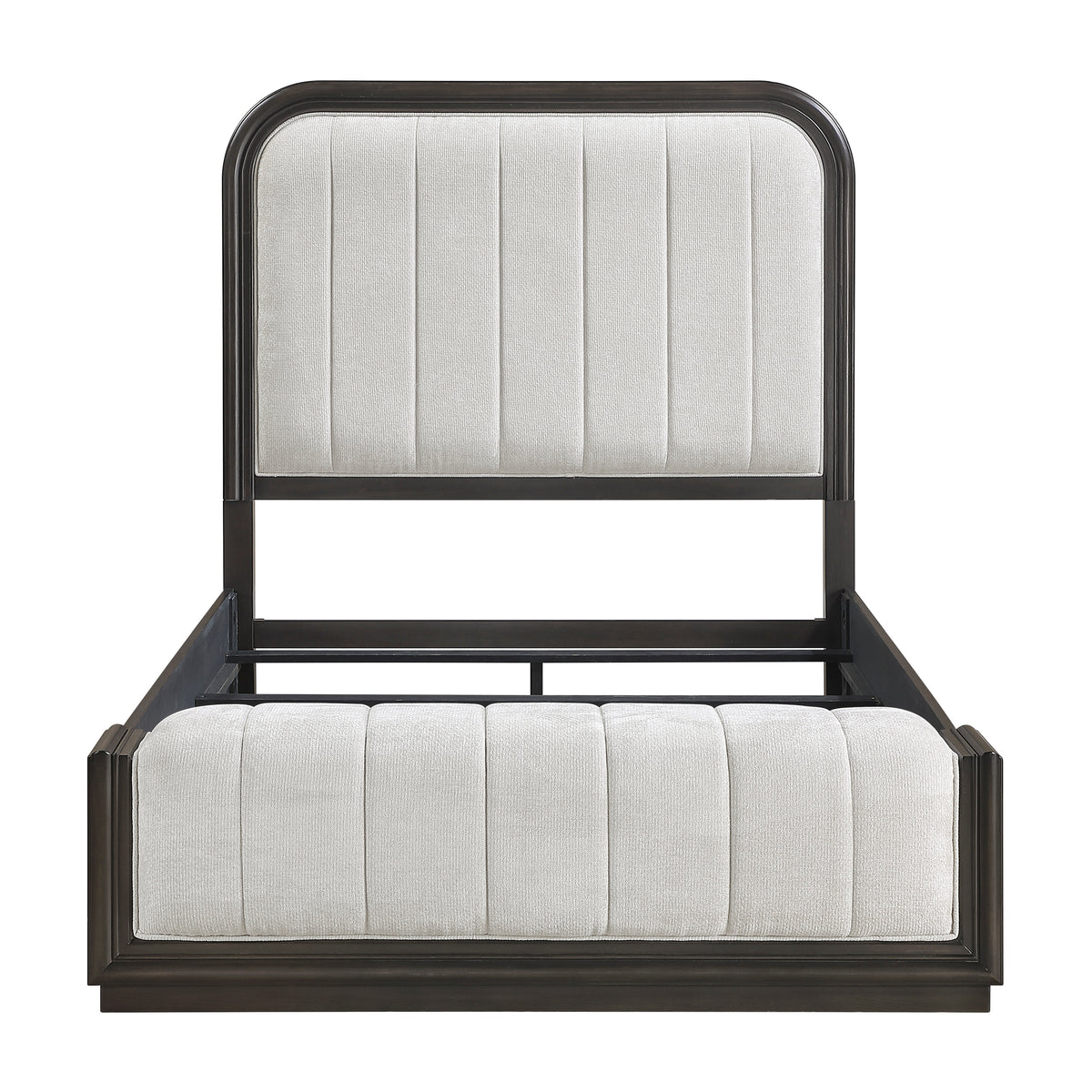 Veluto Charcoal Queen Bed