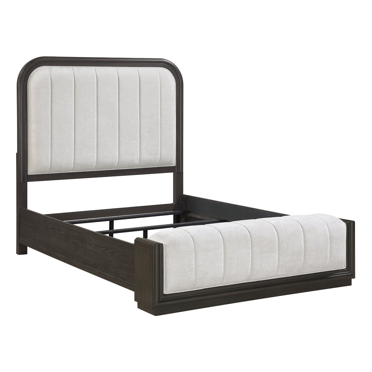 Veluto Charcoal Queen Bed