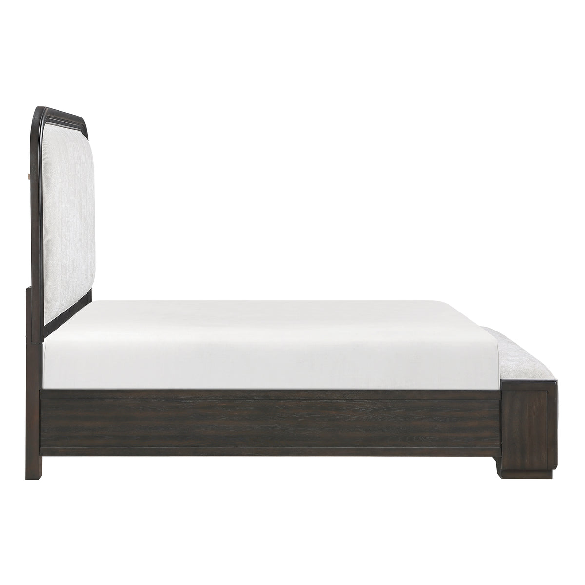Veluto Charcoal Queen Bed