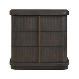 Veluto Charcoal Nightstand