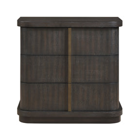 Veluto Charcoal Nightstand