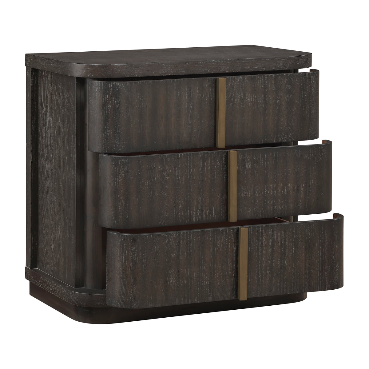 Veluto Charcoal Nightstand