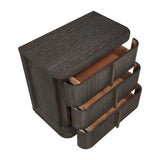 Veluto Charcoal Nightstand