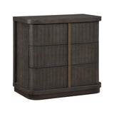 Veluto Charcoal Nightstand