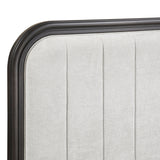 Veluto Charcoal Queen Bed