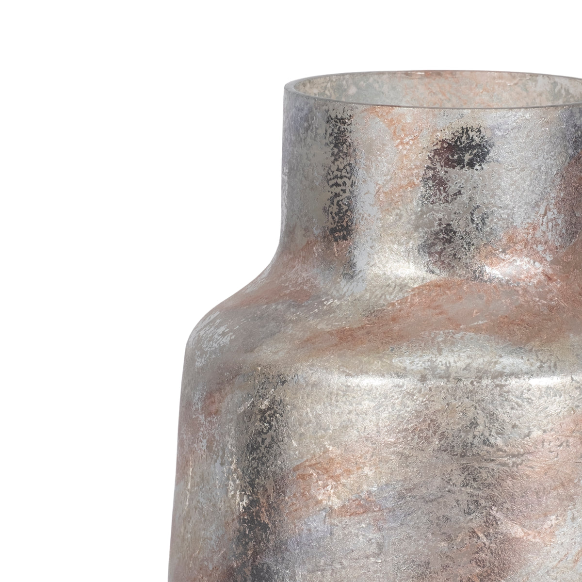 Bradbury Multicolor 2-Tone Glass Vase