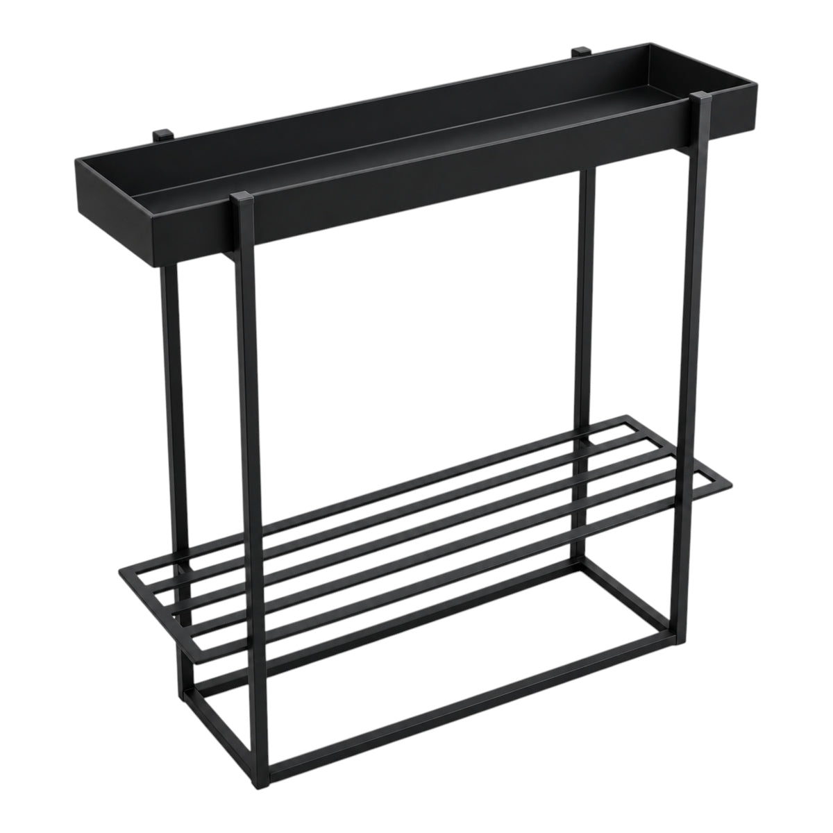 Paramount Black 2-Tier Gardening Plant Stand