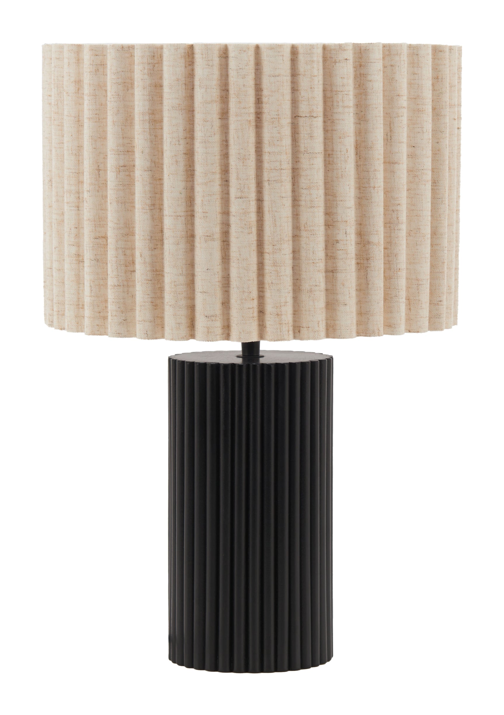 Aurora Beige & Black Table Lamp