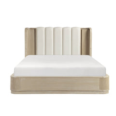 Ribbon Beige Queen Bed