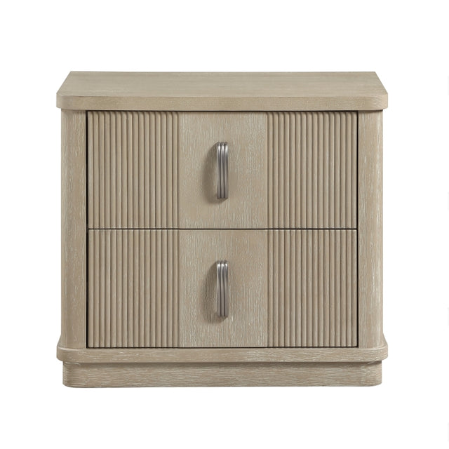 Ribbon Beige Nightstand