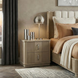 Ribbon Beige Nightstand