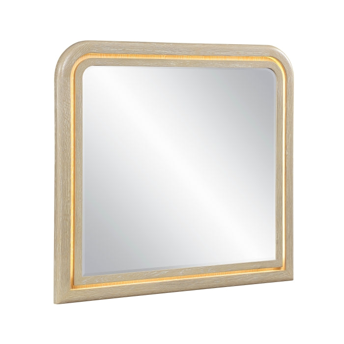 Ribbon Beige Mirror