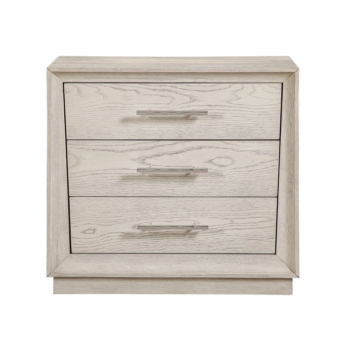 Solas Beige Nightstand